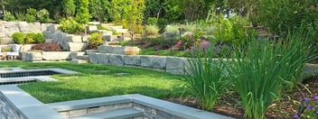 Landscaping in Northern VA near pool by Deckscapes of Virginia