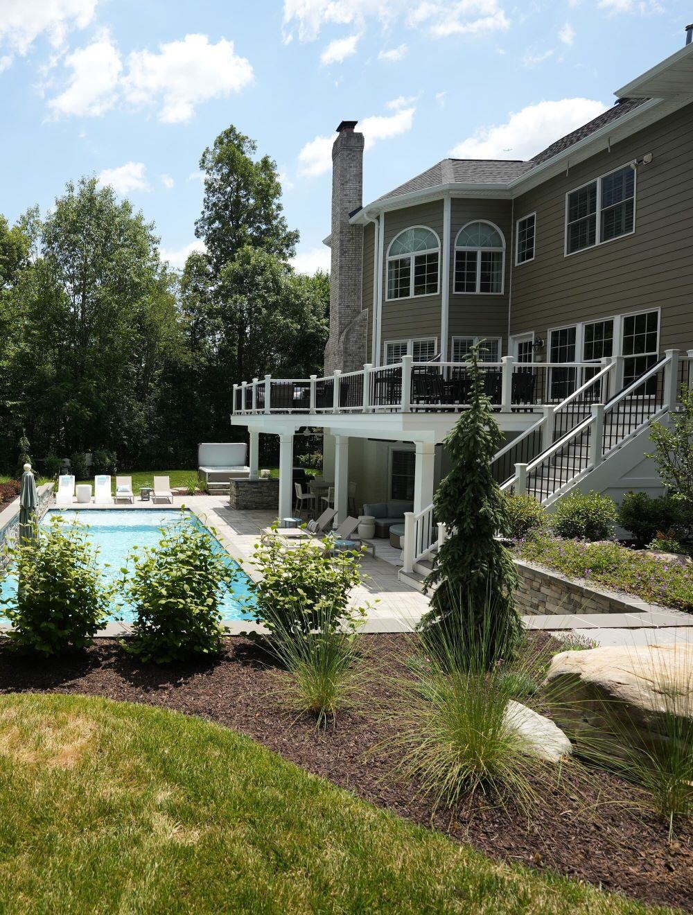 Multi Level Deck and Pool in NoVa