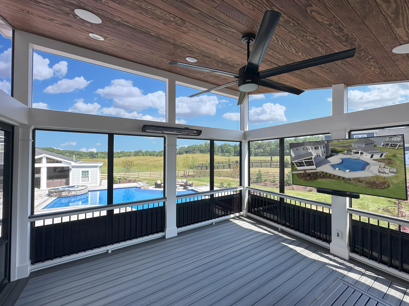 Northern Virginia Screened Porch Contractor Deckscapes